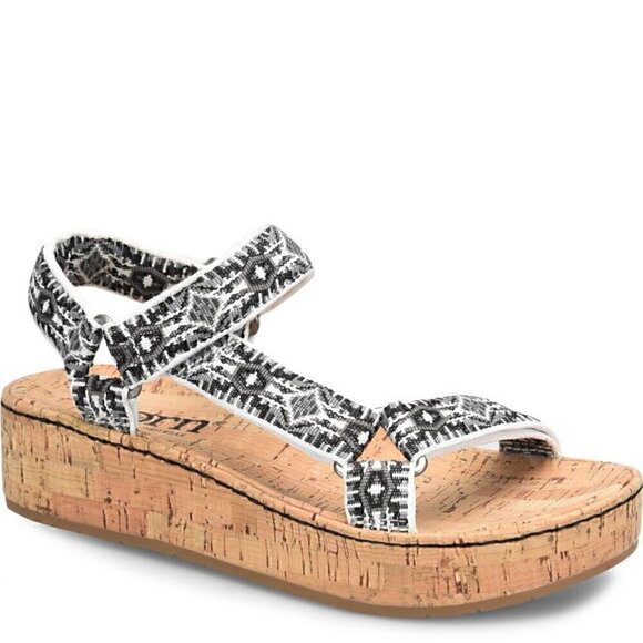 🆕Born Sirena Sporty Cork Wedge Sandals Size 11 NWT NO Box Retails $125 - Picture 2 of 8